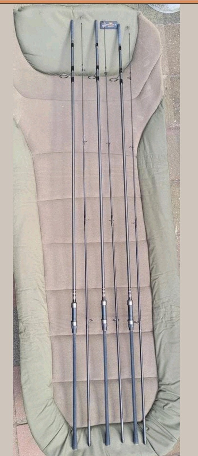 Poeli's rods x- range Requiem 12 ft  2,5 lbs karper hengels, Ophalen of Verzenden, Zo goed als nieuw, Werphengel
