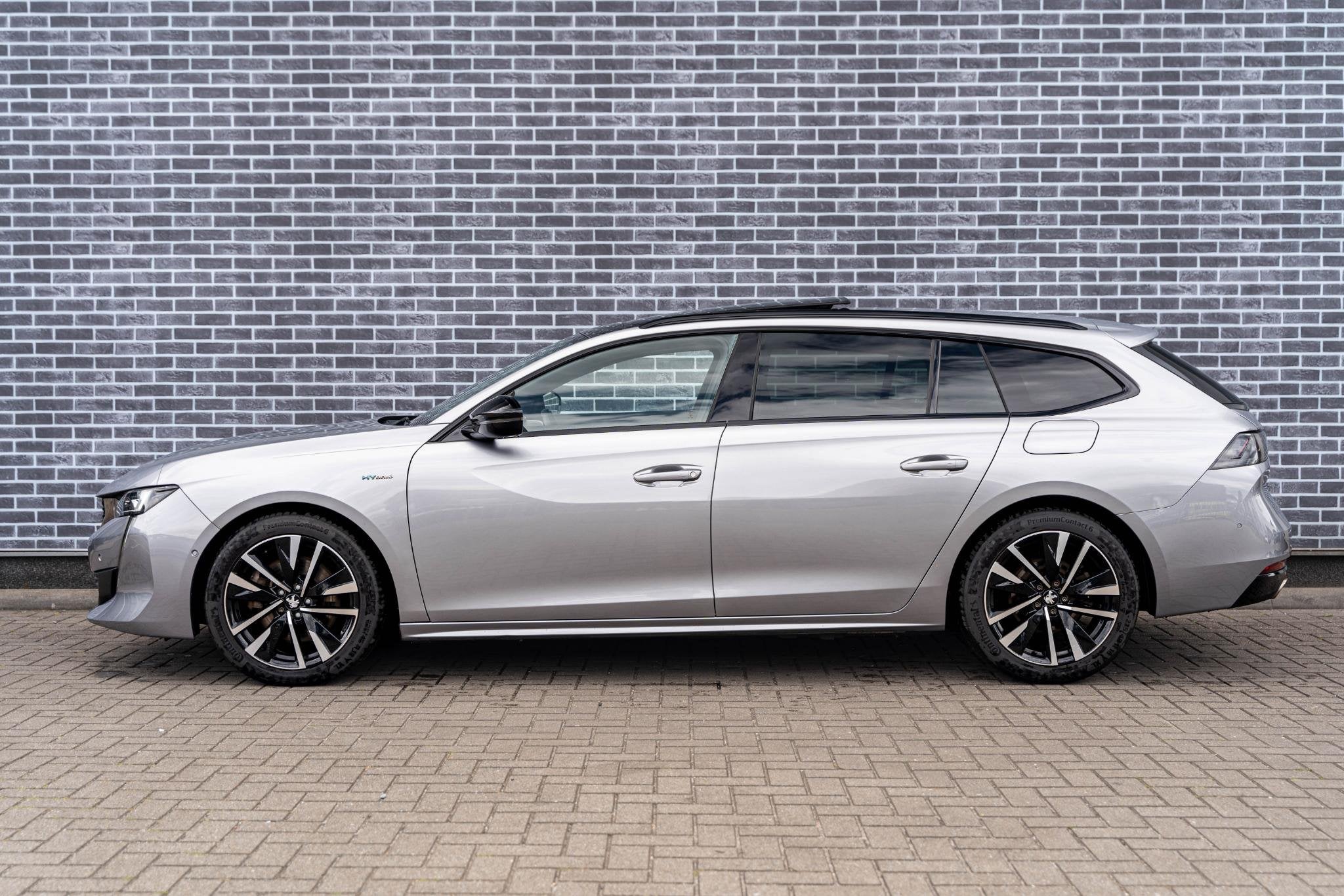 Peugeot 508 SW 1.6 HYbrid 225 GT | Panoramadak | Nappaleder, Gebruikt, Euro 6, 4 cilinders, Lichtsensor