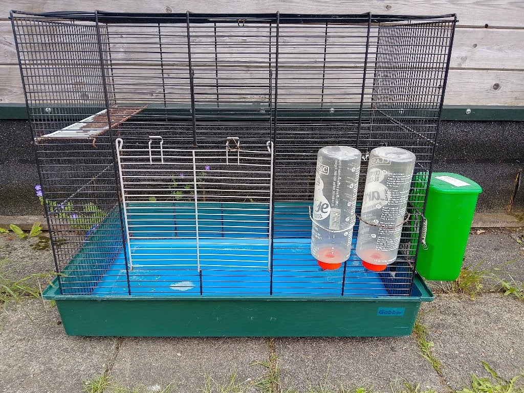 Rattenkooi (L 70,5 x D 45,5 x H 58), Gebruikt, Minder dan 75 cm, Ophalen, Minder dan 60 cm