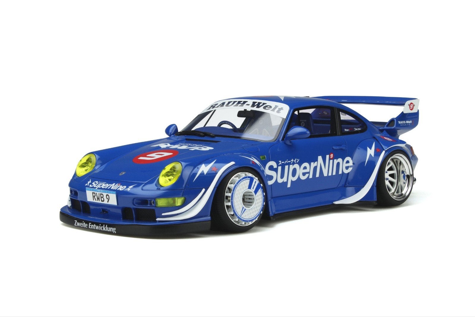 Gt Spirit
Porsche 911 (993) RWB Supernine 1/1500 1:18 Nieuw, Ophalen of Verzenden, Nieuw, Auto