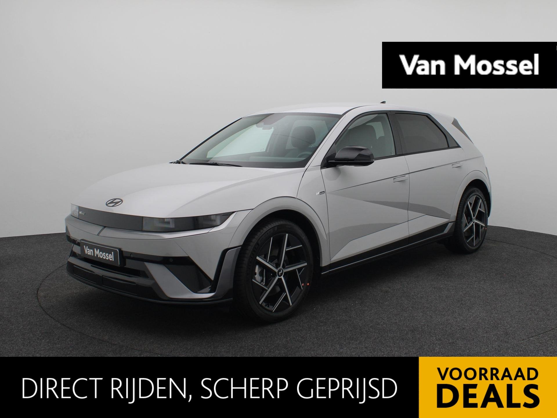 Hyundai IONIQ 5 N Line Business 84 kWh | Warmtepomp | Stoelv, Auto's, Hyundai, 228 pk, Achterwielaandrijving, Zwart, IONIQ 5