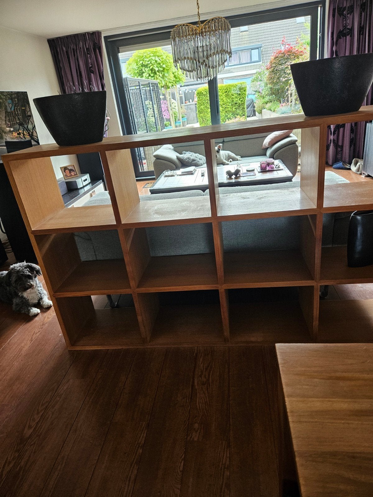 Vakkenkast (roomdivider), 12 vakken., Huis en Inrichting, Kasten | Overige, Ophalen, Gebruikt