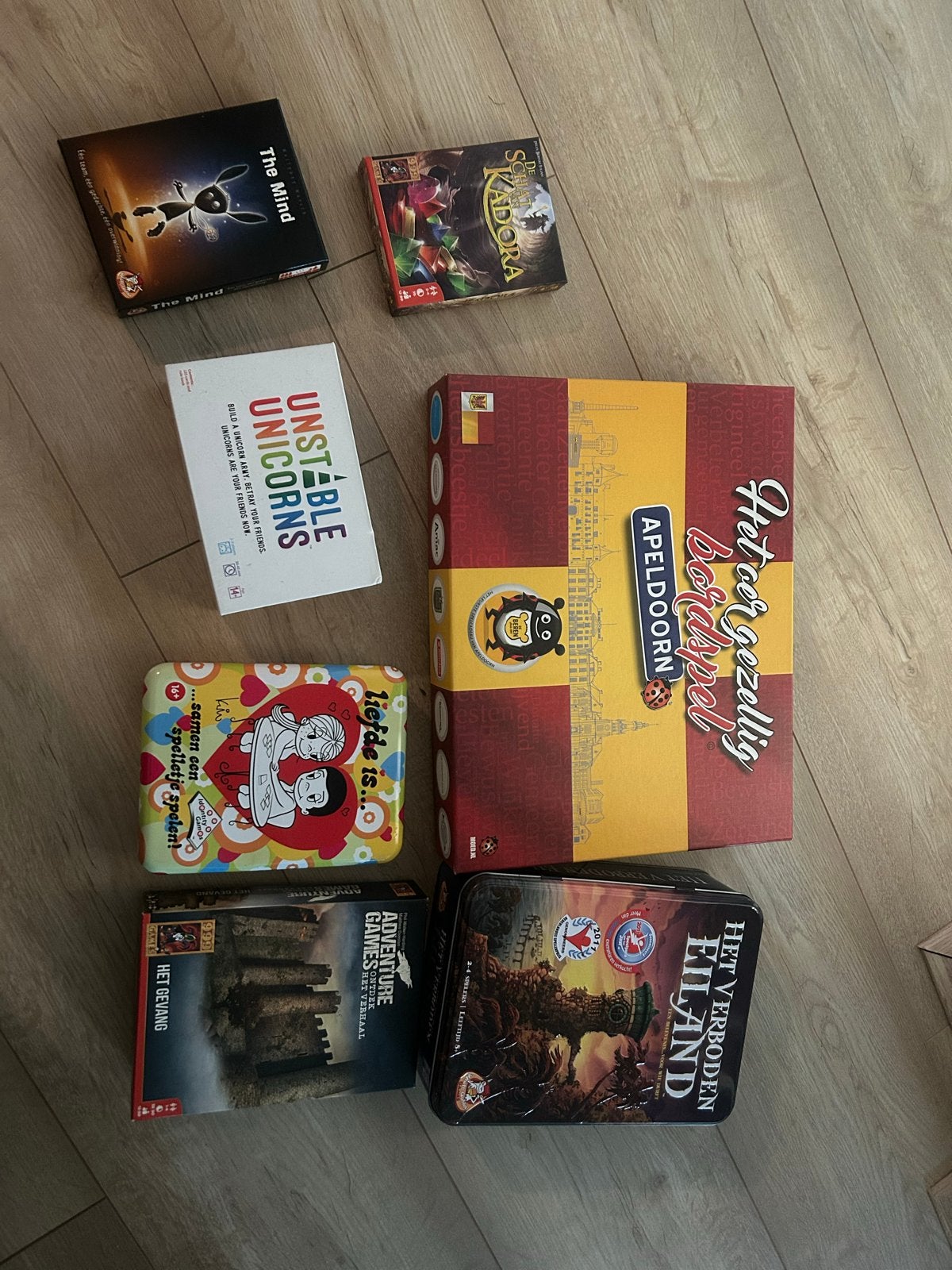 Bordspellenpakket: The Mind, Unstable Unicorns, en meer!, Hobby en Vrije tijd, Gezelschapsspellen | Bordspellen, Vijf spelers of meer