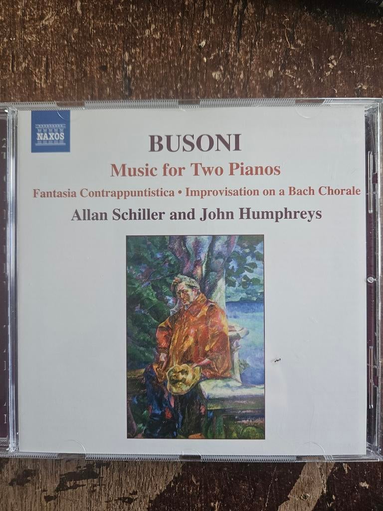 Busoni: Music for Two Pianos - Allan Schiller & John Humphre, Cd's en Dvd's, Ophalen of Verzenden, Modernisme tot heden, Zo goed als nieuw