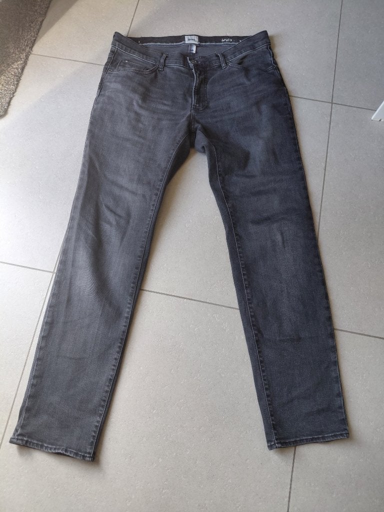 spijkerbroek brax style donkergrijs, Brax, Maat 48/50 (M), Ophalen of Verzenden, Grijs