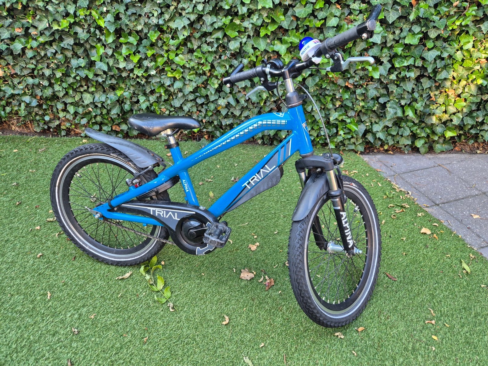 Alpina Trial 20 inch kinderfiets - Blauw, Ophalen, Gebruikt, 20 inch of meer