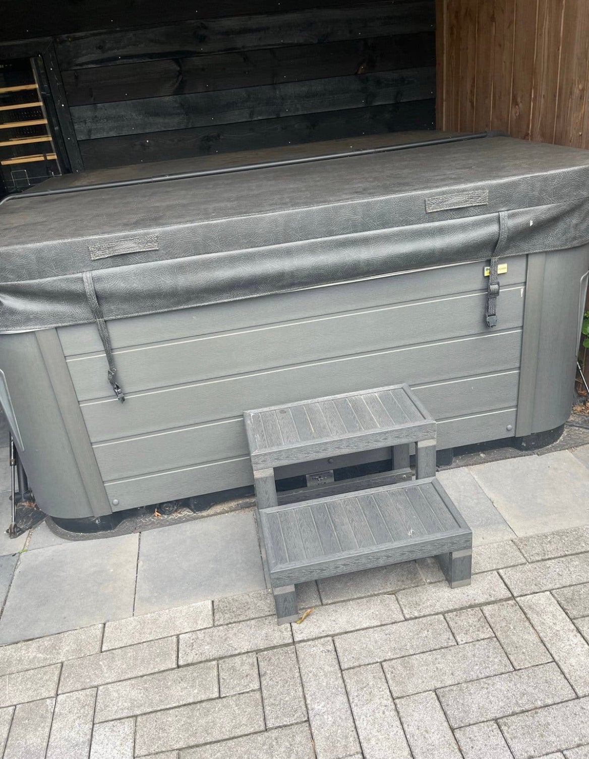 Fonteyn Spa Pleasure - Luxe Jacuzzi met Comfort en Stijl, Ophalen, Gebruikt, 200 tot 300 cm, 200 tot 400 cm