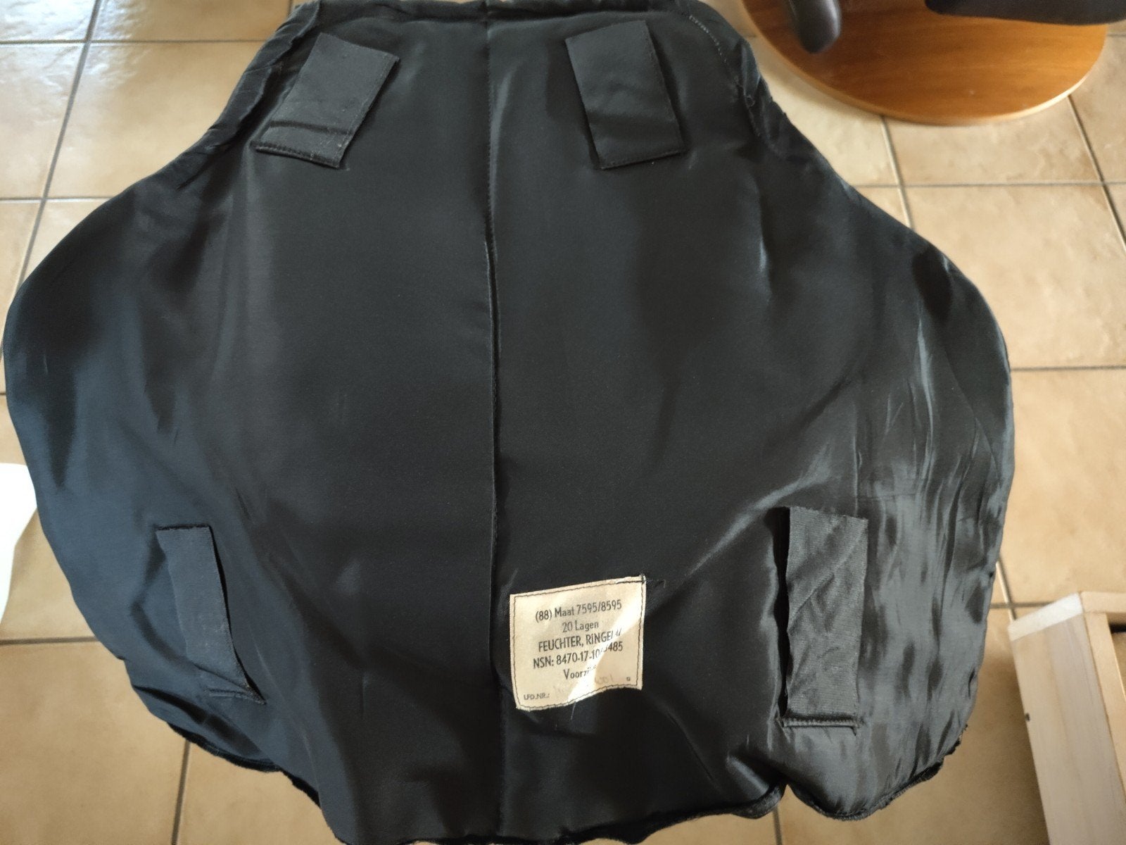 Kogelwerende inlagen voor- en achterzijde, Verzamelen, Ophalen of Verzenden, Landmacht, Nederland, Kleding of Schoenen