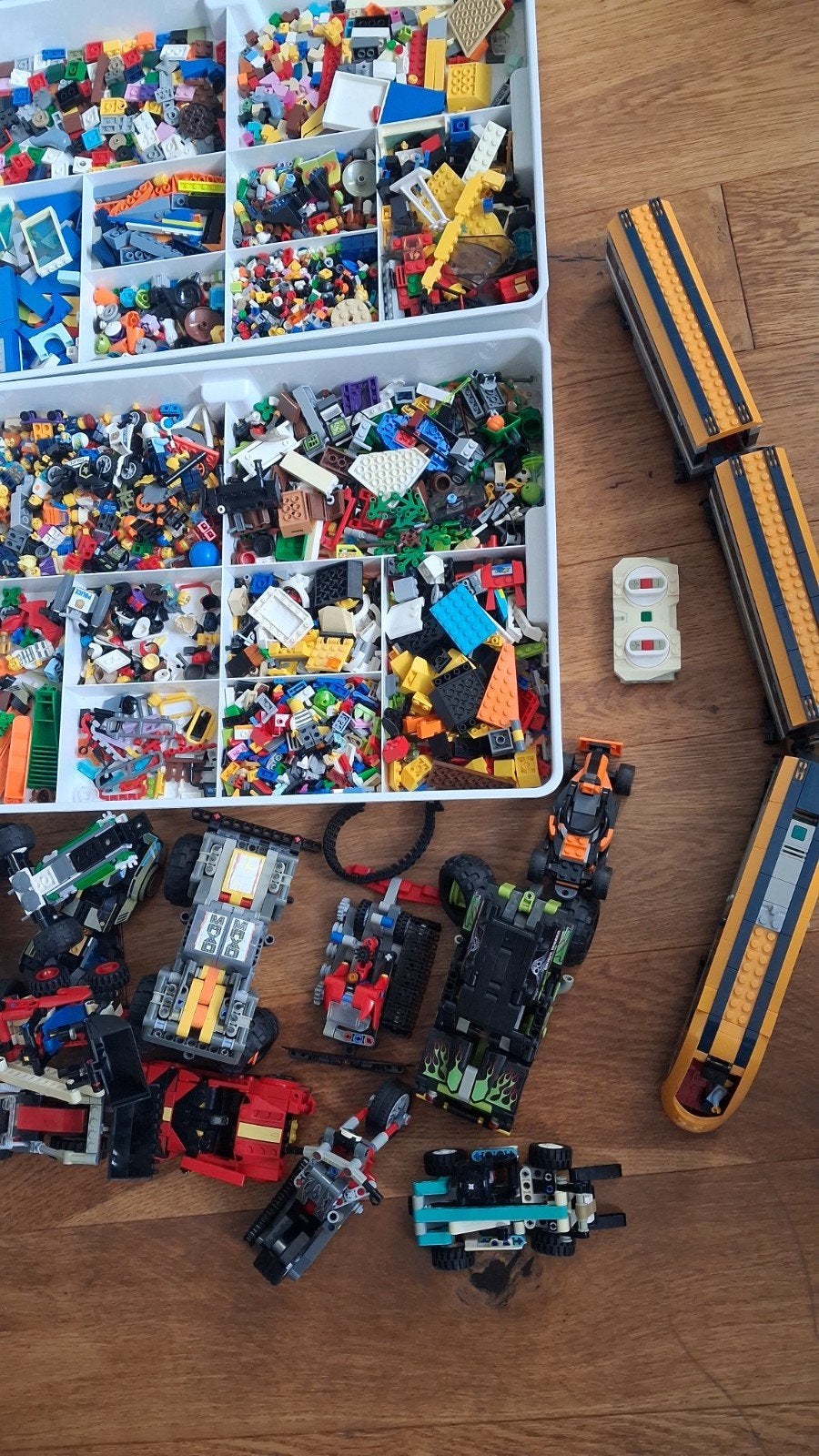 Grote partij LEGO met diverse sets en instructieboekjes, Ophalen, Lego, Inclusief instructies, Complete set