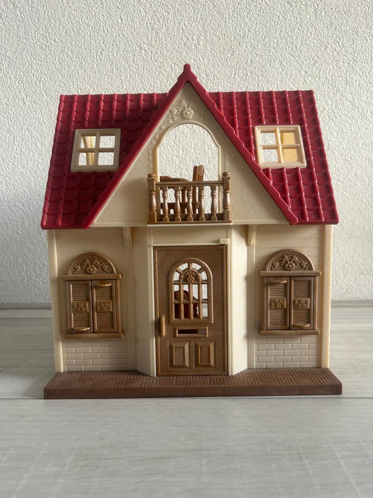 Sylvanian families, Kinderen en Baby's, Speelgoed | Poppenhuizen, Ophalen, Zo goed als nieuw, Poppenhuis