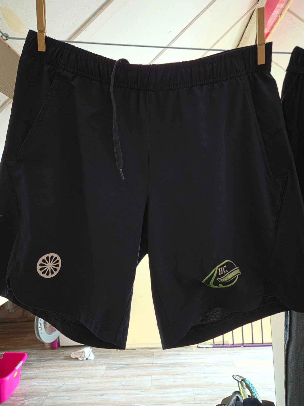HCH Hockeykleding: Sokken en Short (Maat 39-42 / M), Maat 48/50 (M), Zwart, Ophalen of Verzenden, Gedragen