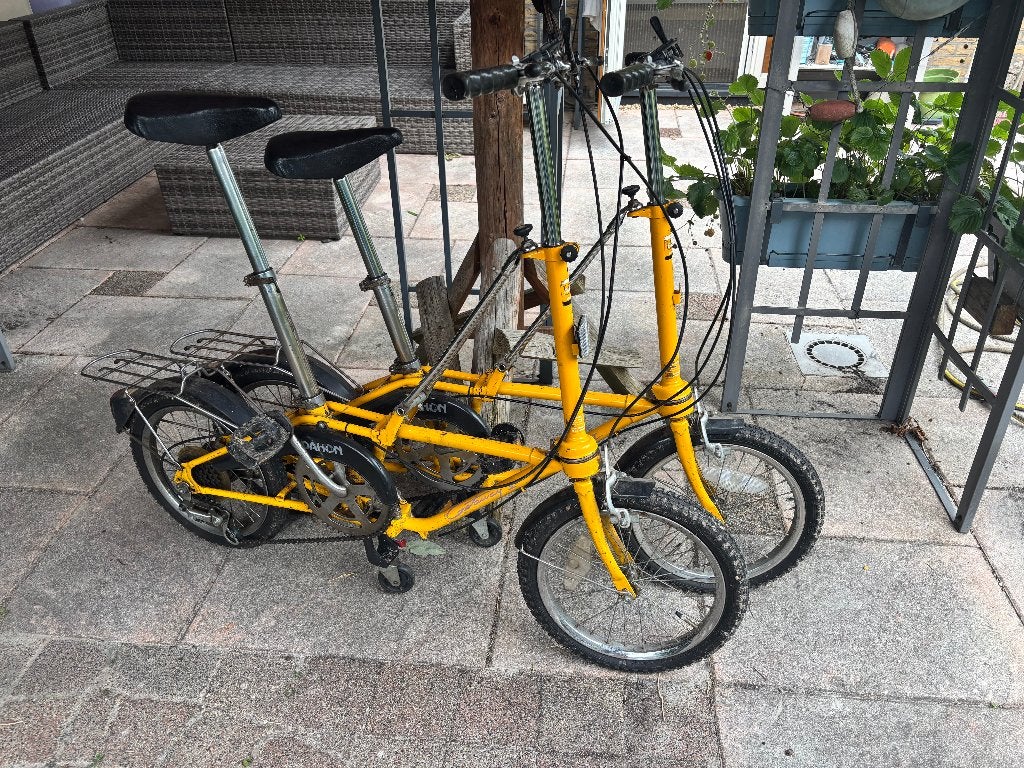 Dahon vouwfiets, Ophalen, Gebruikt, 16 tot 18 inch, Versnellingen