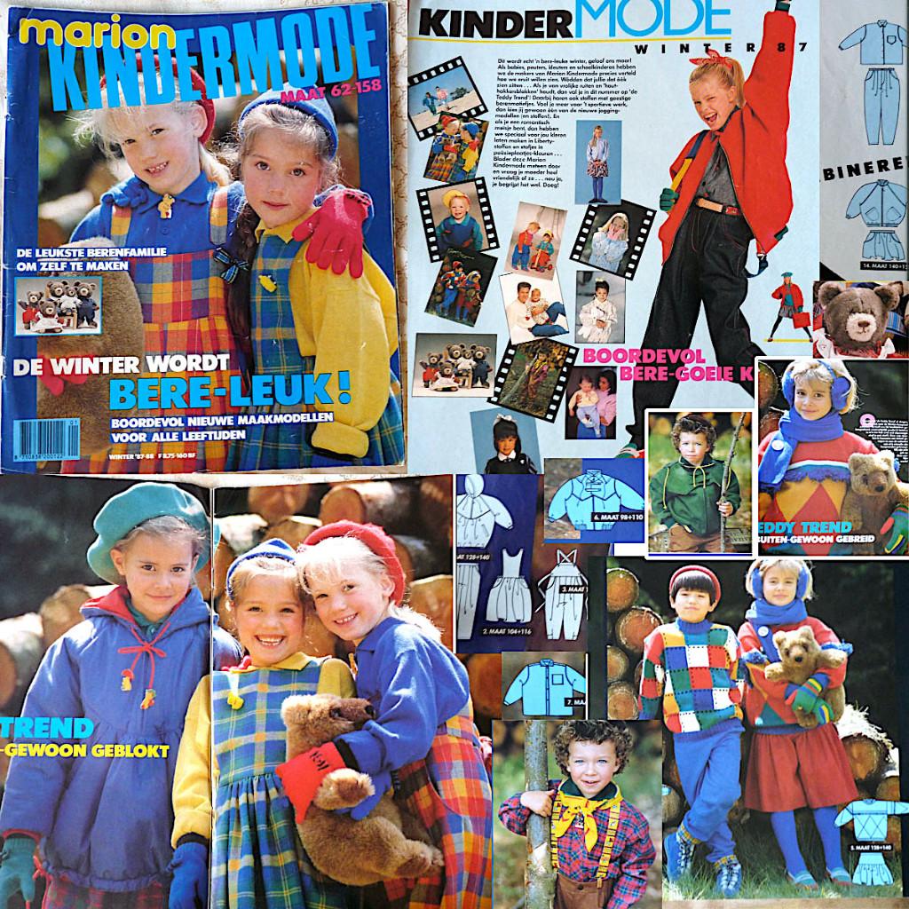 2 x MARION KINDERMODE - Vintage Retro. /  jaren 80, Overige typen, Verzenden, Vrouw, Burda
