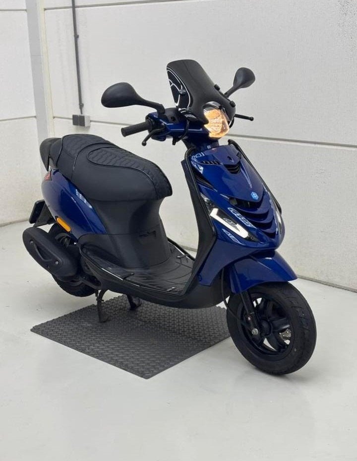Piaggio Zip I-Get 2018 Donkerblauw | Full Led | Garantie ✅, Ophalen of Verzenden, Nieuw