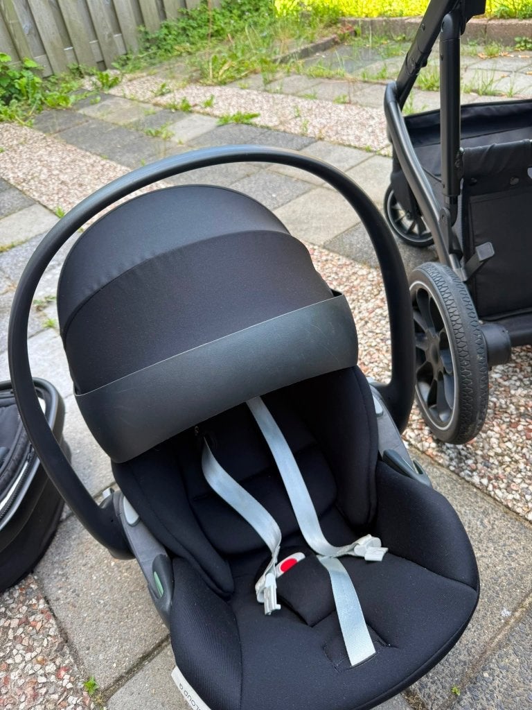 Cybex autostoel, Autogordel of Isofix, 0 t/m 18 kg, Slaapstand, Zo goed als nieuw