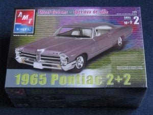 Bouwdoos 1965 Pontiac 2+2 AMT, Overige merken, Auto, Groter dan 1:32, Nieuw