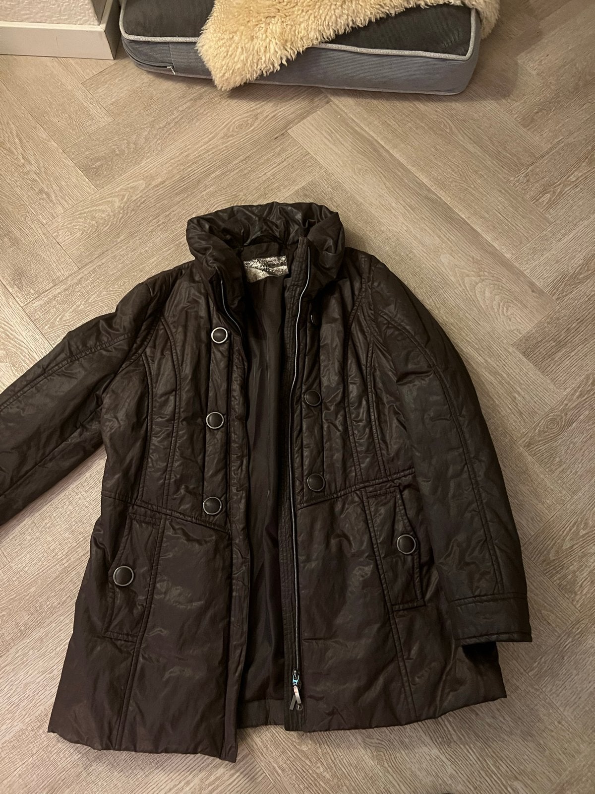 Prachtige bruine jas Gerry Weber mt 40, Ophalen of Verzenden, Gedragen, Maat 38/40 (M), Bruin