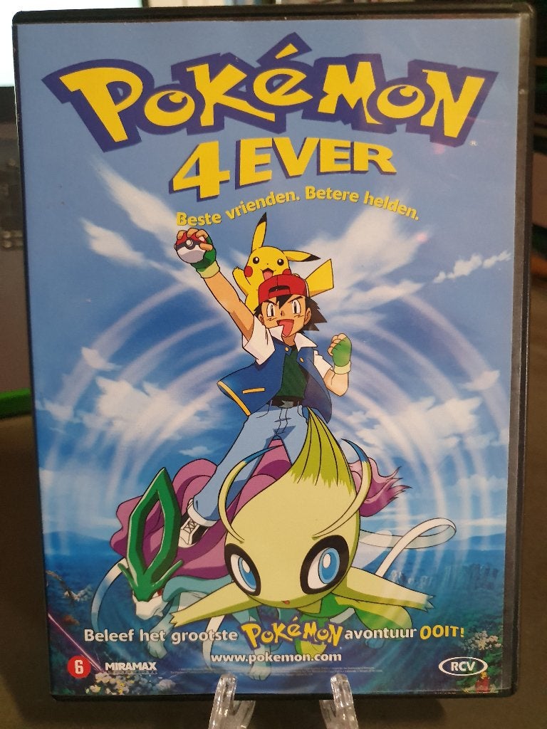 Pokemon de 4de film DVD, Cd's en Dvd's, Alle leeftijden, Ophalen, Zo goed als nieuw, Anime (Japans)