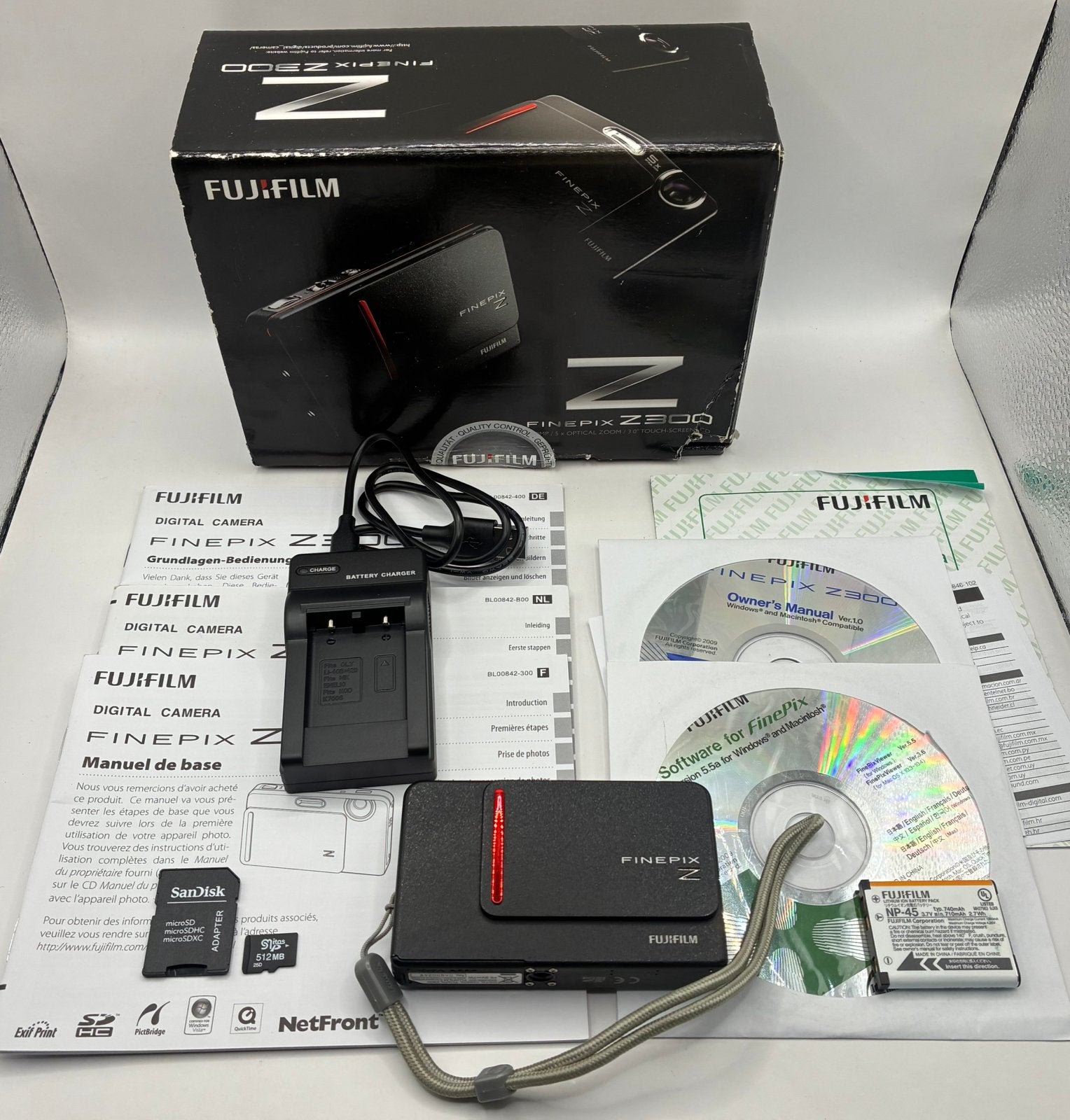 Fujifilm FinePix Z300 - compact camera, Ophalen of Verzenden, Zo goed als nieuw