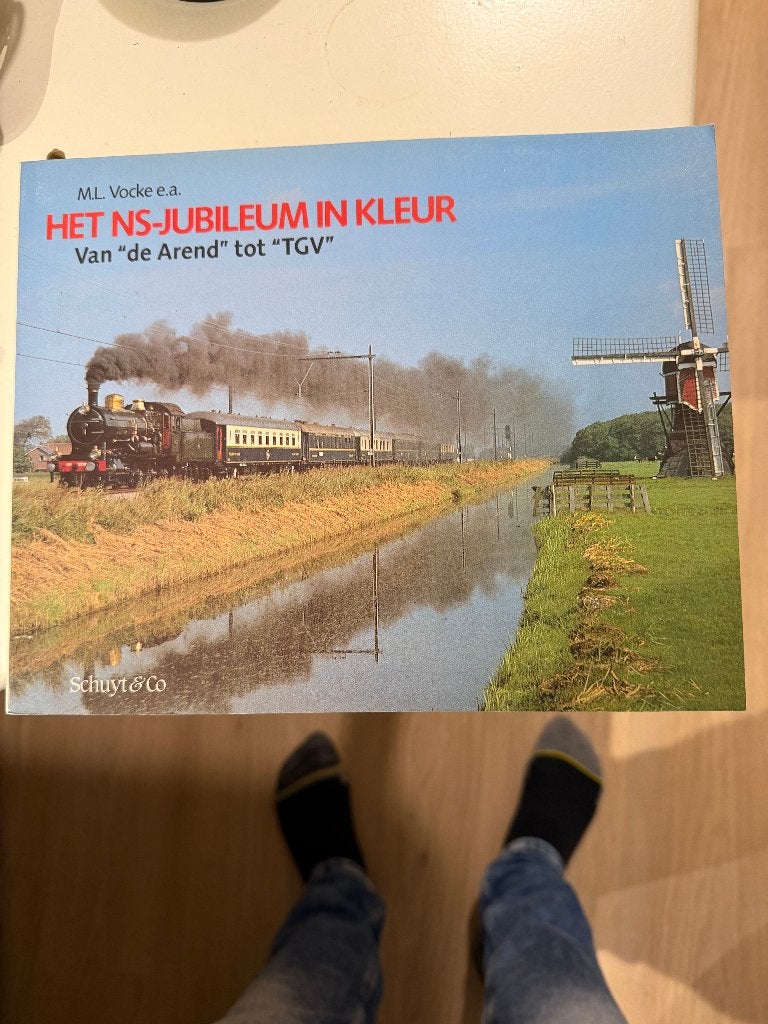 Het NS jubileum in Kleur, Overige merken, Gelijkstroom, Boek, Tijdschrift of Catalogus, Ophalen of Verzenden
