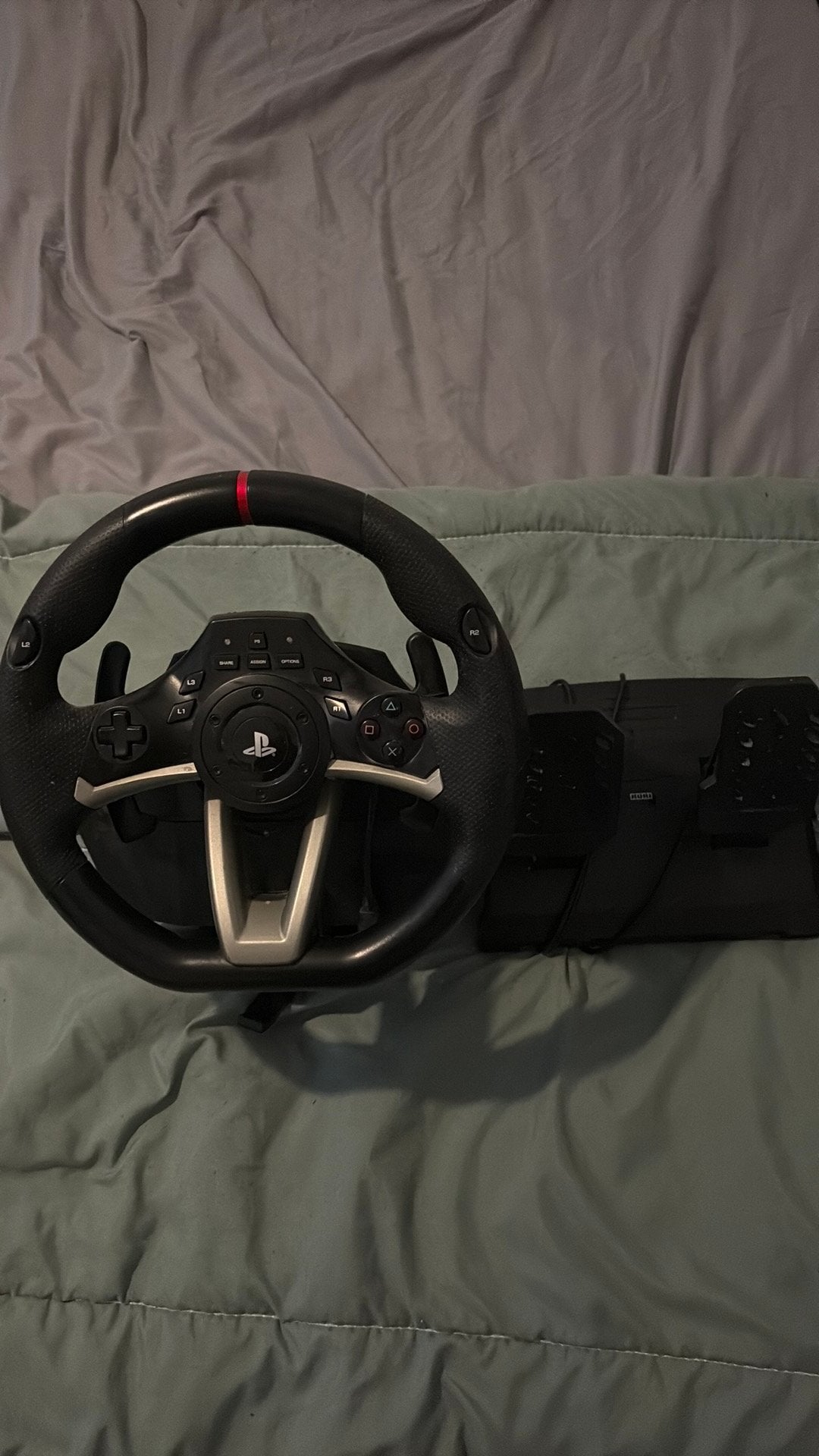 Formula Gaming Stuurwiel met Rem- en Gaspedaal, Ophalen of Verzenden, Gebruikt, Stuur of Pedalen, PlayStation 4