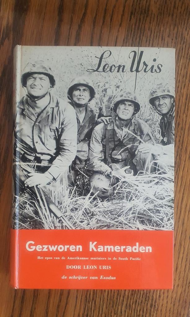 Gezworen Kameraden - Leon Uris (Oorlogsroman - 1953), Boeken, Tweede Wereldoorlog, Leon Uris, Marine, Ophalen of Verzenden