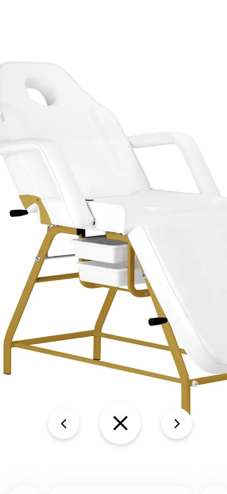 Nieuwe behandelstoel, Ophalen, Zo goed als nieuw, Massagetafel