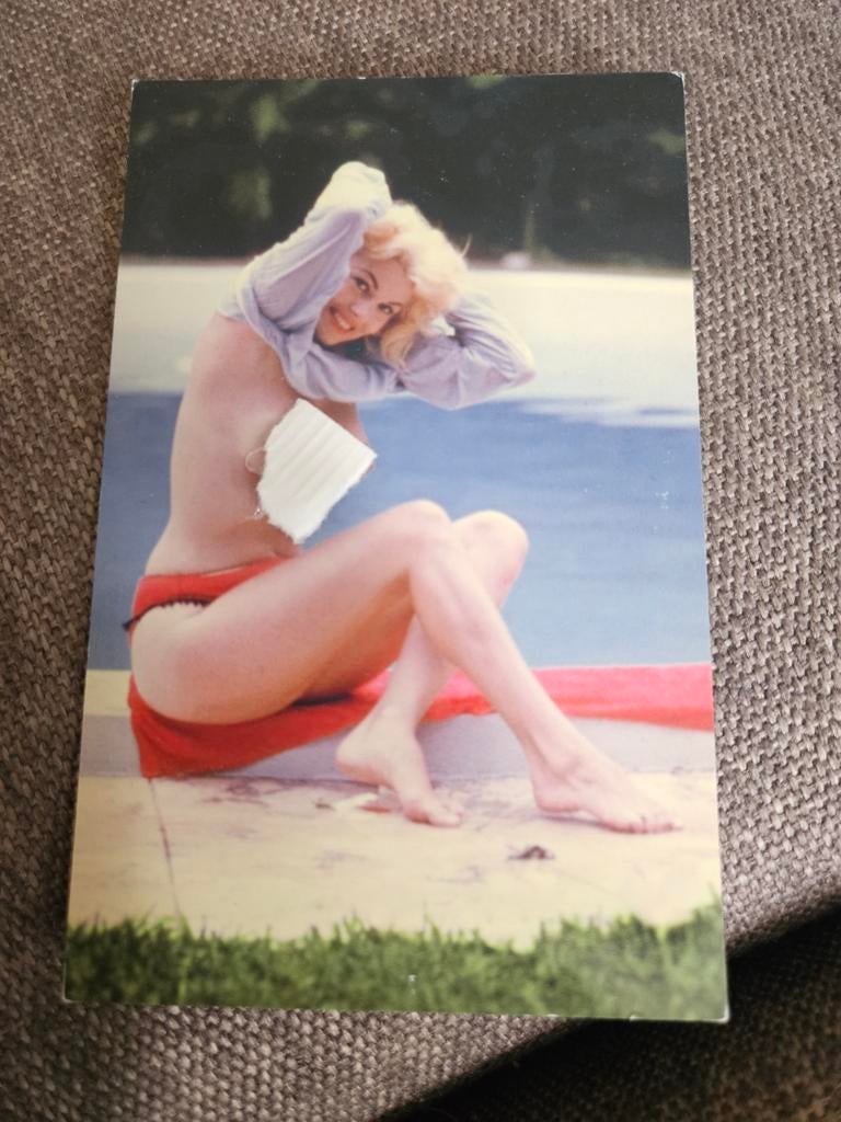 Pin-up ansichtkaart, Verzamelen, Ophalen of Verzenden