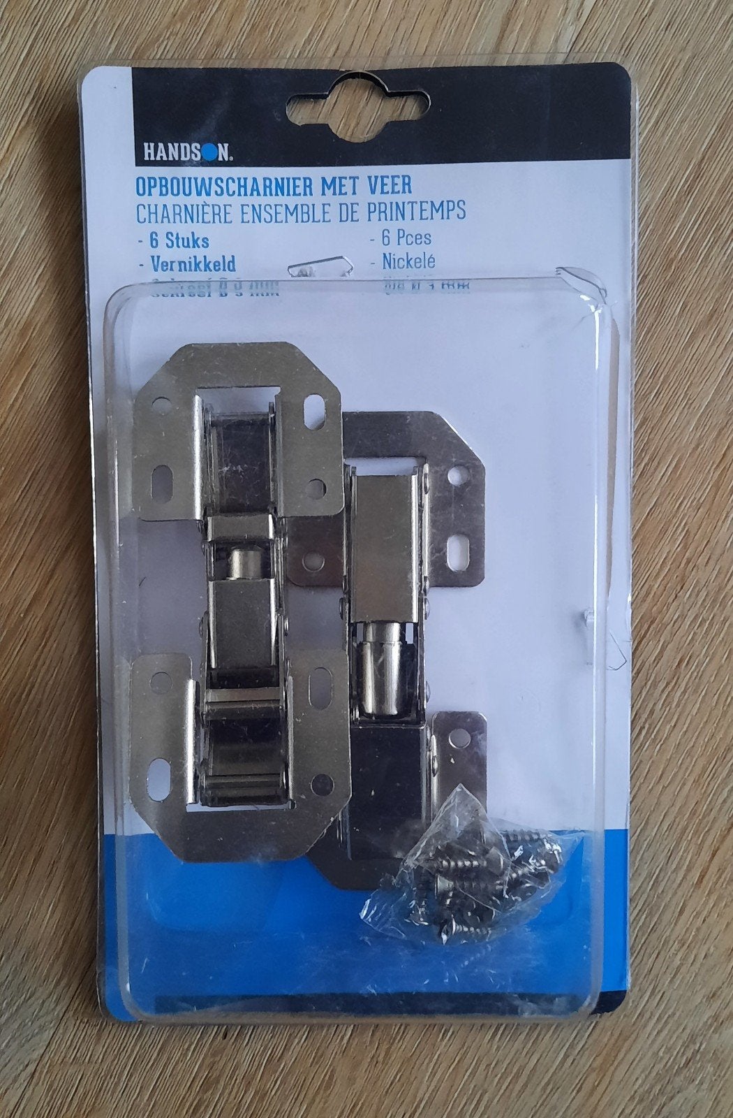 2x Hands On Opbouwscharnier met veer - Karwei, Ophalen, Nieuw, Overige typen