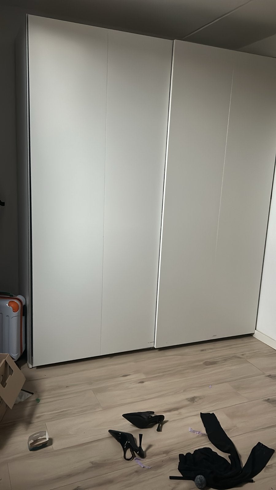 IKEA PAX kledingkast met schuifdeuren en interieur, Huis en Inrichting, Kasten | Kledingkasten, Ophalen, Gebruikt, 200 cm of meer