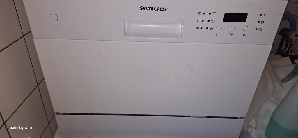 Compacte SilverCrest vaatwasser - Ideaal voor kleine ruimtes, Witgoed en Apparatuur, Gebruikt, Minder dan 85 cm, Minder dan 10 liter