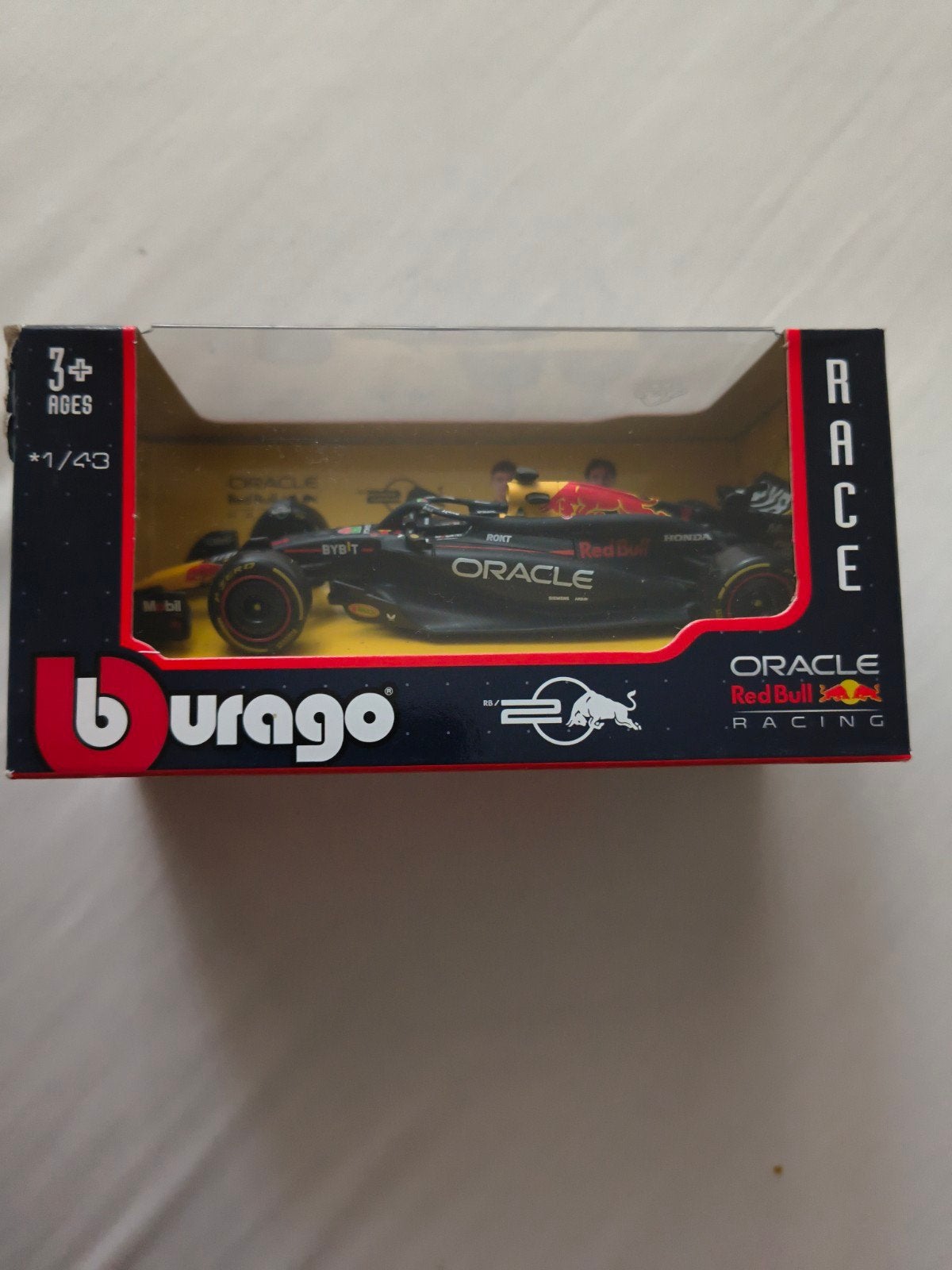 Burago Red Bull Racing F1 Auto 1:43 Nieuw, Ophalen of Verzenden, Nieuw, Auto