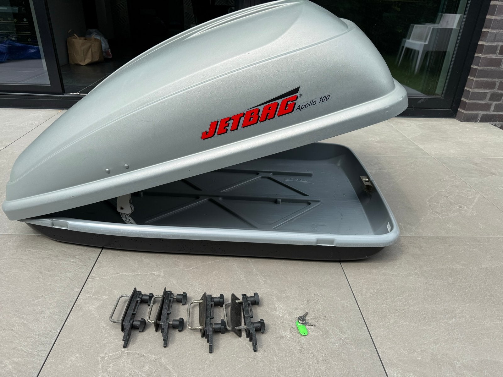 Jetbag Apollo 100 Dakkoffer - Bagagebox, Auto diversen, Dakkoffers, Ophalen, Zo goed als nieuw