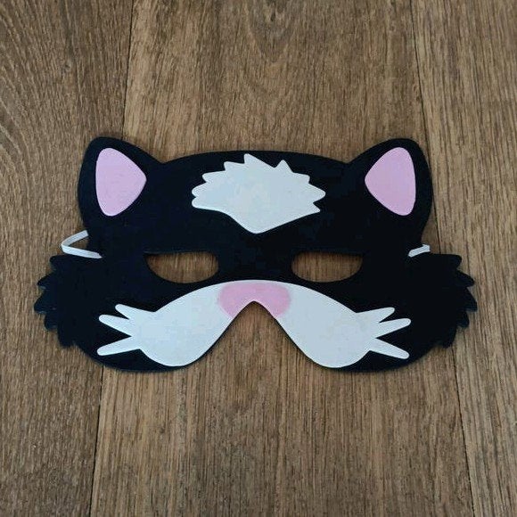 Katten masker, Ophalen of Verzenden, Nieuw, Jongen of Meisje