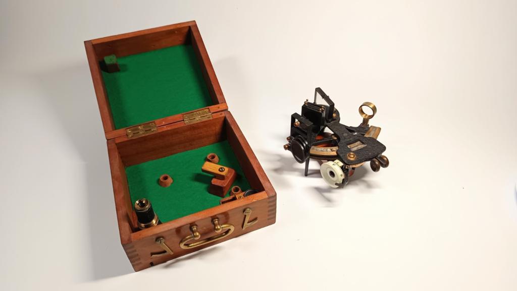 Britse WOII RAF Sextant 6B/177 — Husun / Henry Hughes & Son, Ophalen of Verzenden, Luchtmacht, Engeland, Overige typen