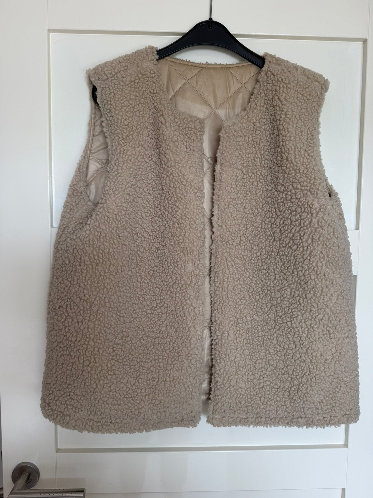 Nukus teddy gilet Maat XXL zgan, Ophalen of Verzenden, Zo goed als nieuw, Maat 46/48 (XL) of groter, Beige