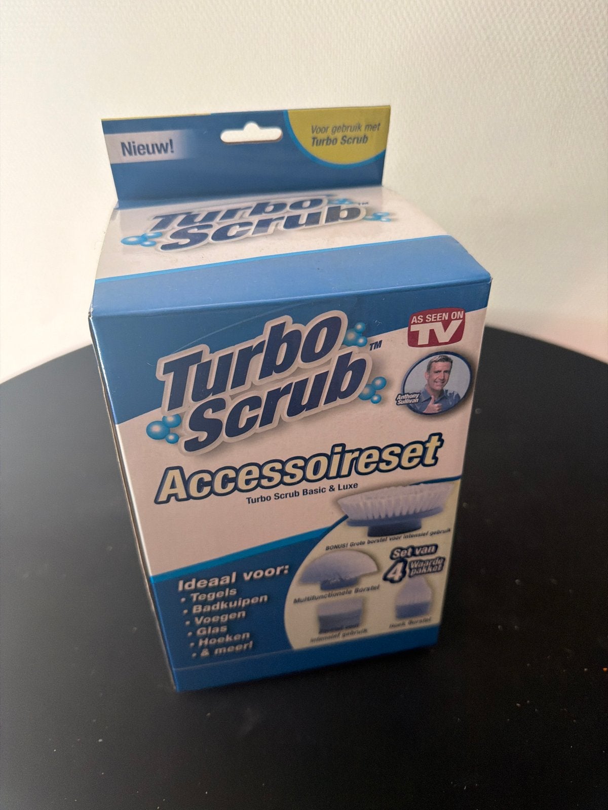 Turbo Scrub Accessoireset - Diverse Borstels (Nieuw), Ophalen, Bezem of Borstel