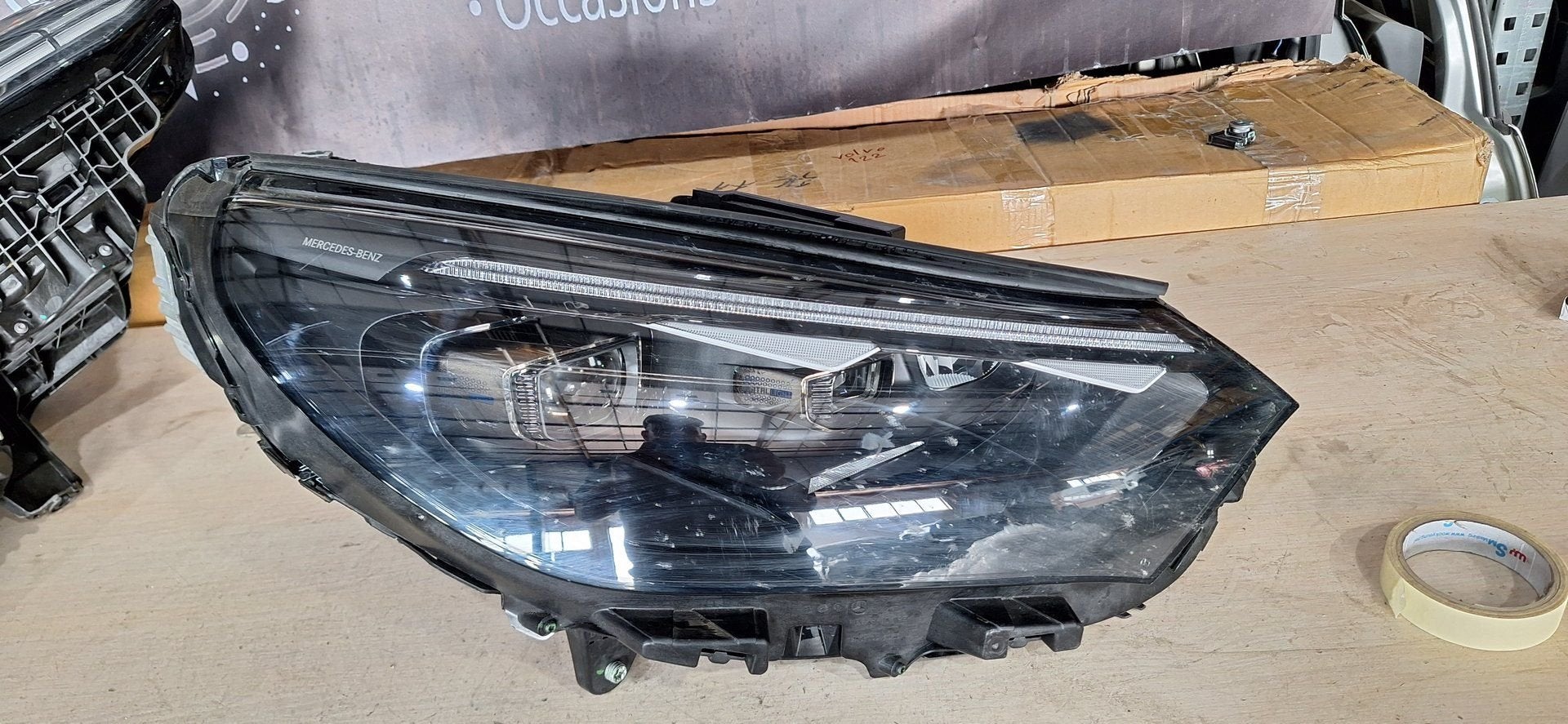 Mercedes Eqe Koplamp  W294 X294 digital light, Gebruikt, -, Ophalen of Verzenden, -