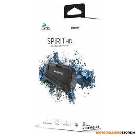 Cardo Communicatiesysteem Spirit HD single, Zwart, Ophalen of Verzenden, Nieuw met kaartje