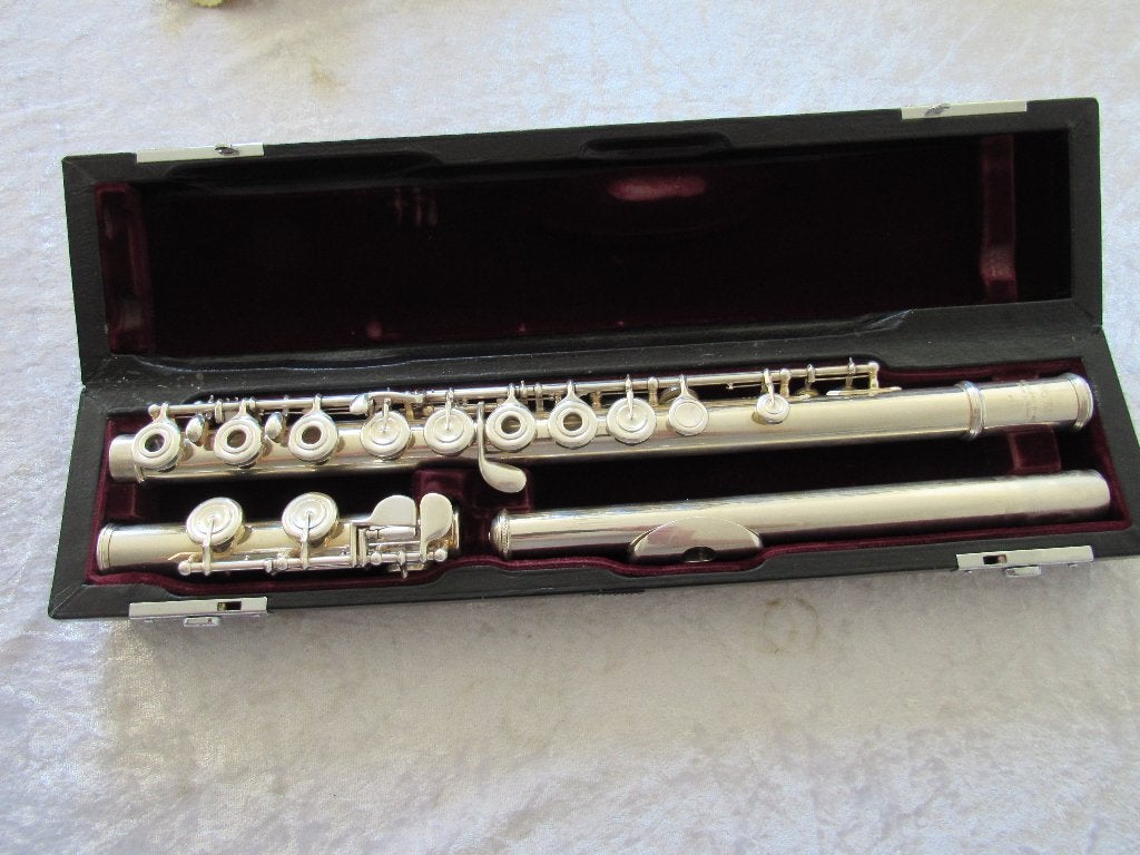 Yamaha 681 dwarsfluit, Gebruikt, -, Dwarsfluit, -