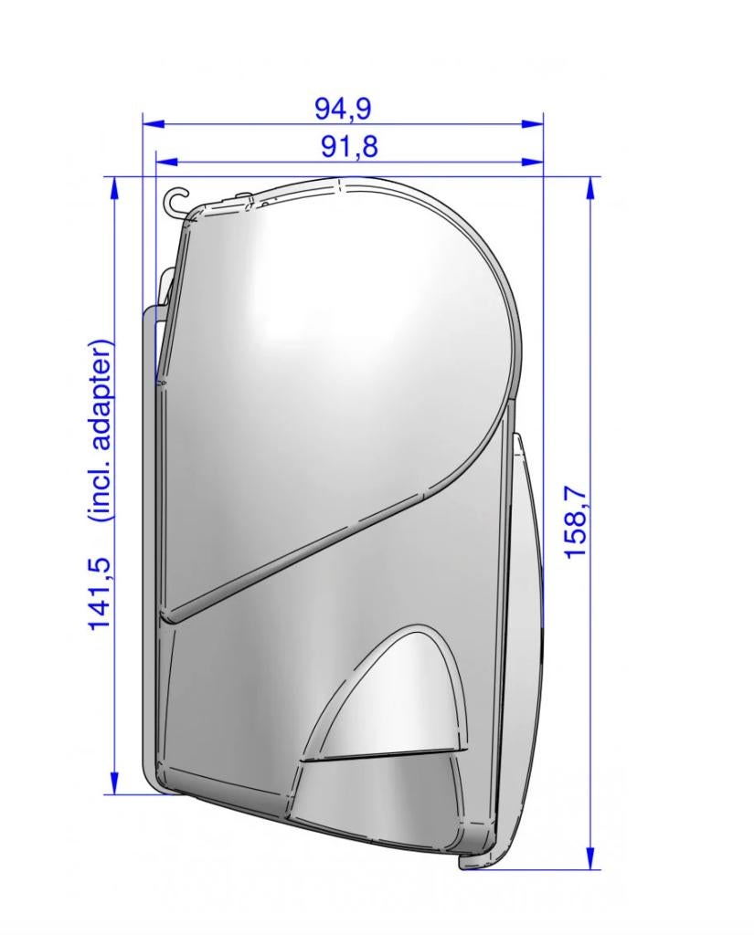 Nieuwe Thule Omnistor 5003 wandluifel 400 - Wit, Caravans en Kamperen, Camper-accessoires, Ophalen, Nieuw