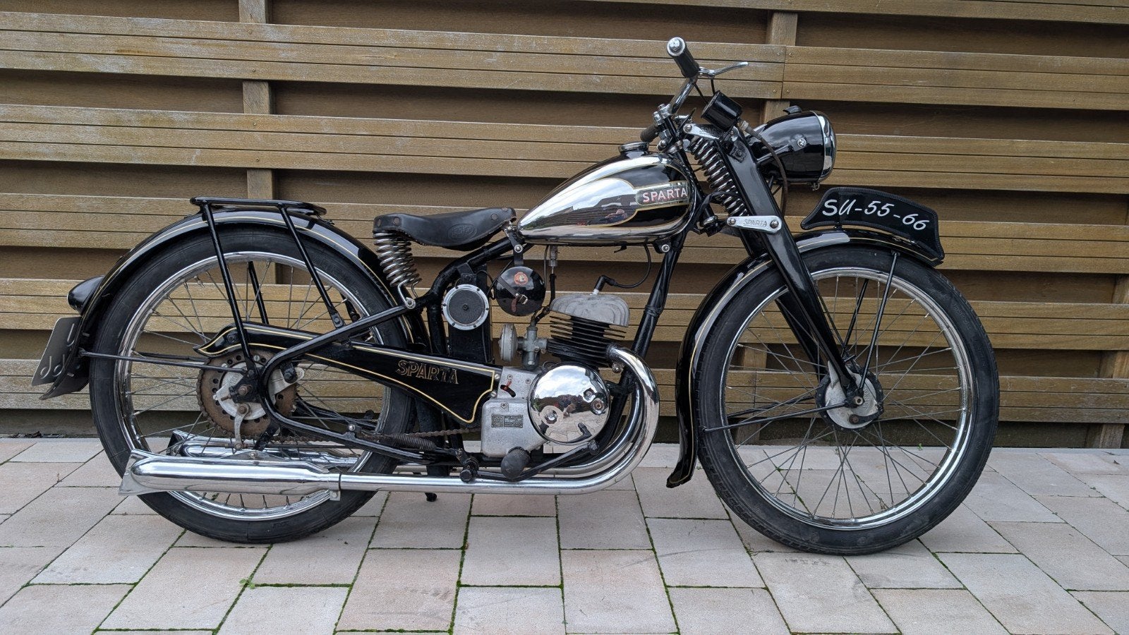 Sparta 125cc ILO uit 1949, Motoren, 1 cilinder, Gebruikt, Overig