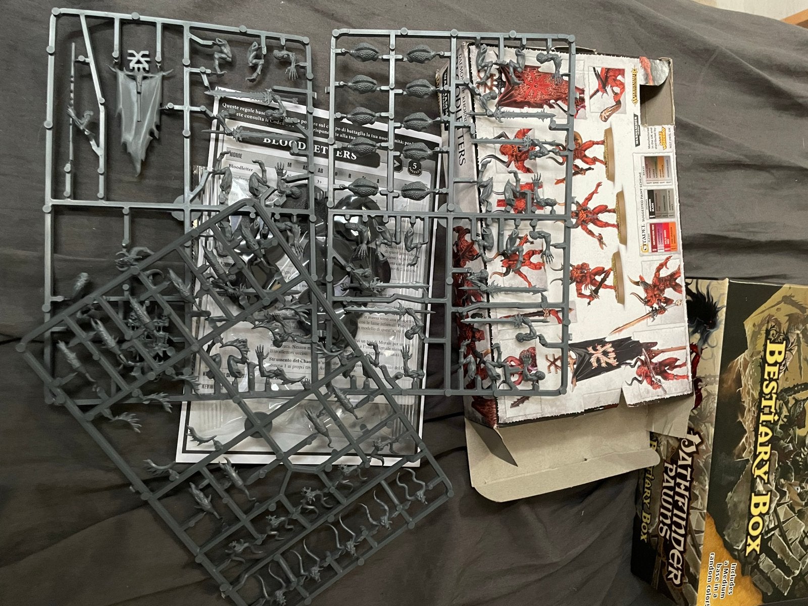 Warhammer 40000 Bloodletters Daemons of Khorne (Nieuw), Hobby en Vrije tijd, Wargaming, Ophalen of Verzenden, Nieuw, Warhammer 40000