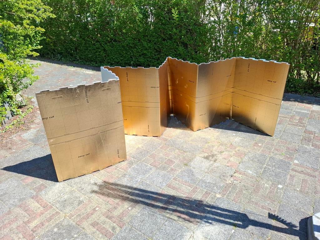 Laminaat Ondervloer Comfort Gold isolatieplaten - 5mm - 4m², Minder dan 4 cm, Muurisolatie, Ophalen of Verzenden, Zo goed als nieuw