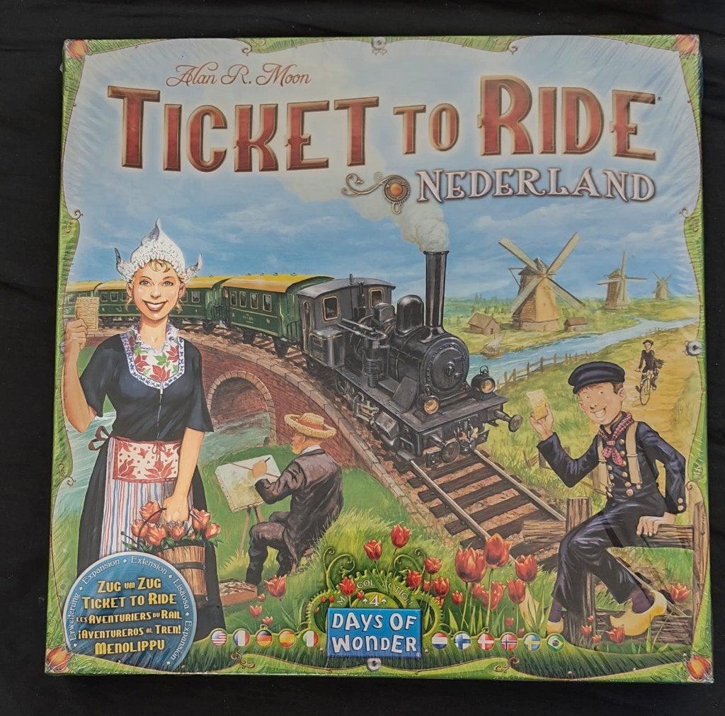 Ticket To Ride Nederland (uitbreiding) - ongeopend en nieuw, Een of twee spelers, Ophalen of Verzenden, Nieuw