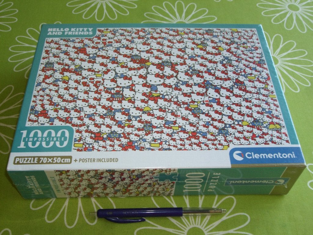 Nieuw in seal: Hello Kitty impossible puzzel - 1000 stukjes, Ophalen of Verzenden, 500 t/m 1500 stukjes, Nieuw, Legpuzzel
