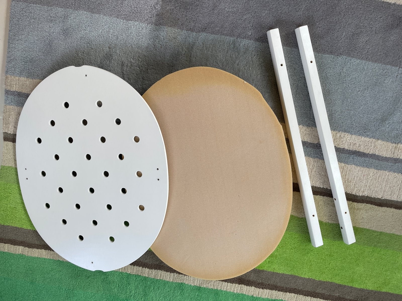 Stokke Sleepi Mini Bodem en matras en piekstokken, Ophalen, Zo goed als nieuw, Minder dan 140 cm, Matras