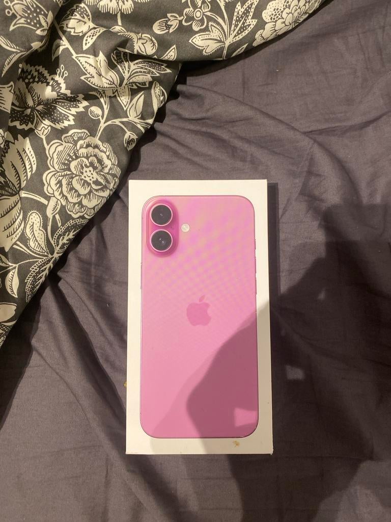 Nieuwe iPhone 16 Plus Roze, Telecommunicatie, Mobiele telefoons | Apple iPhone, IPhone 16 Plus, Nieuw, Ophalen of Verzenden, 64 GB