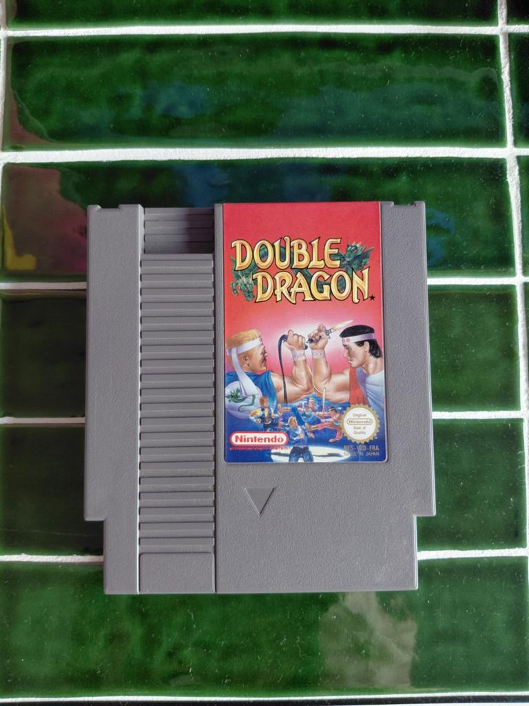 Double Dragon (NES), Spelcomputers en Games, Games | Nintendo NES, Vechten, 2 spelers, Ophalen of Verzenden, Zo goed als nieuw
