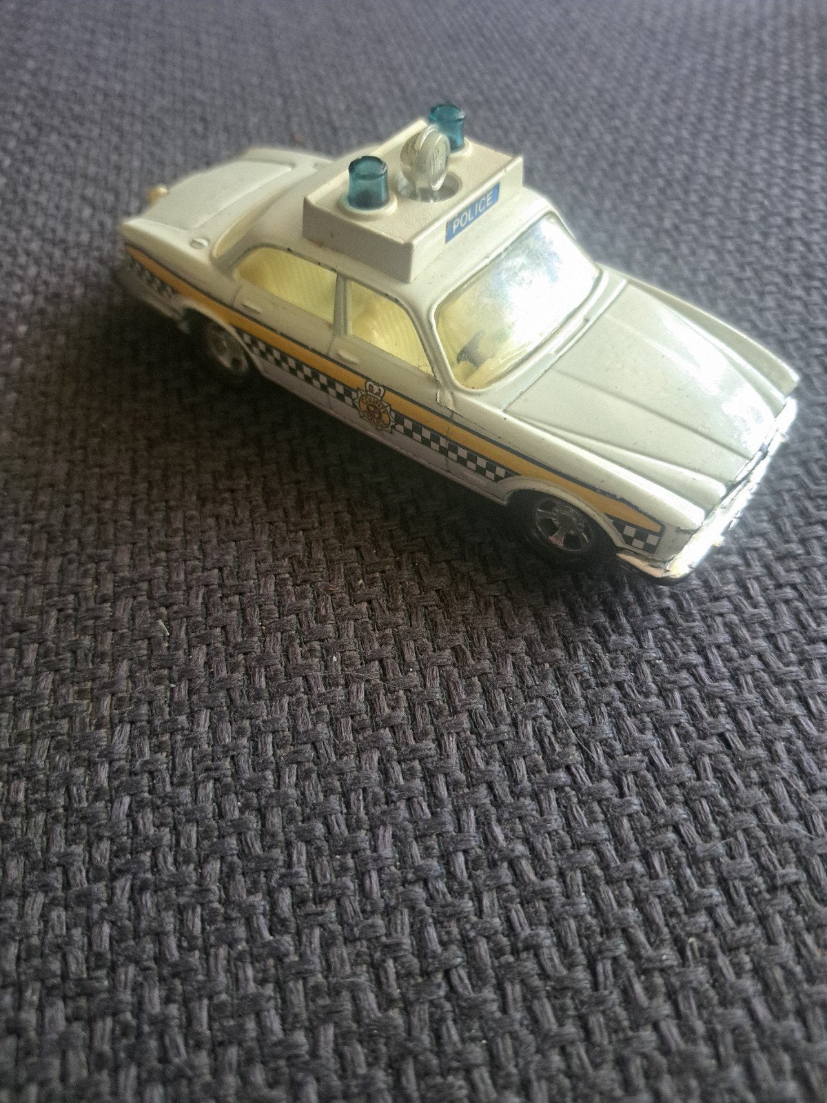 Matchbox lesney model jaquar xj 12 police car, Auto, England, Ophalen of Verzenden, N.b